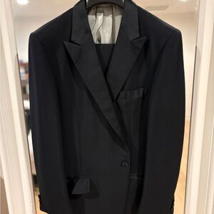 Vintage Men's Black Tuxedo with Pants - Neiman Marcus 40s